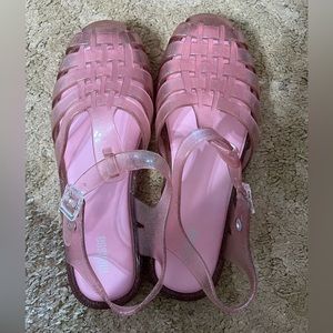 Melissa Women’s Possession Sandals Jelly Sandal Glitter Pink